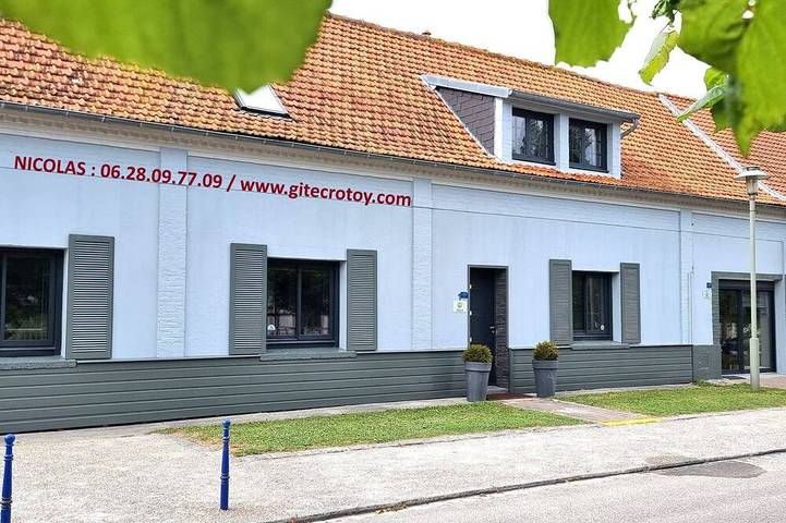 Maison de vacances pour 2 personnes, avec Terrasse dans Baie de Somme