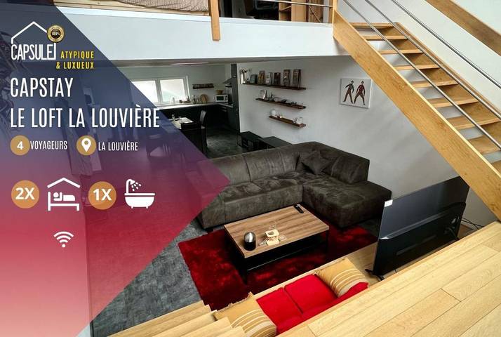 Maison de vacances pour 4 personnes à La Louvière