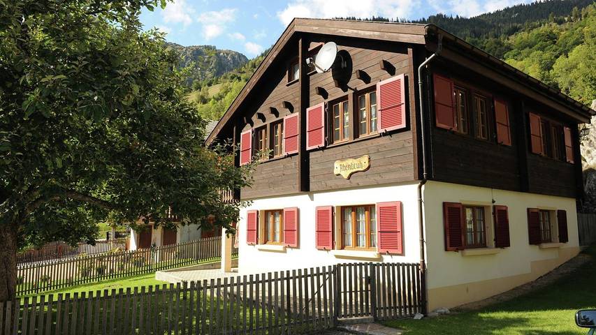 Ferienwohnung für 3 Personen, mit Garten in Brig