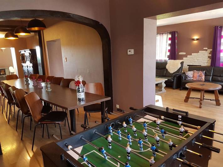 Location de vacances pour 18 personnes, avec jardin ainsi que sauna et terrasse à Stavelot - 4