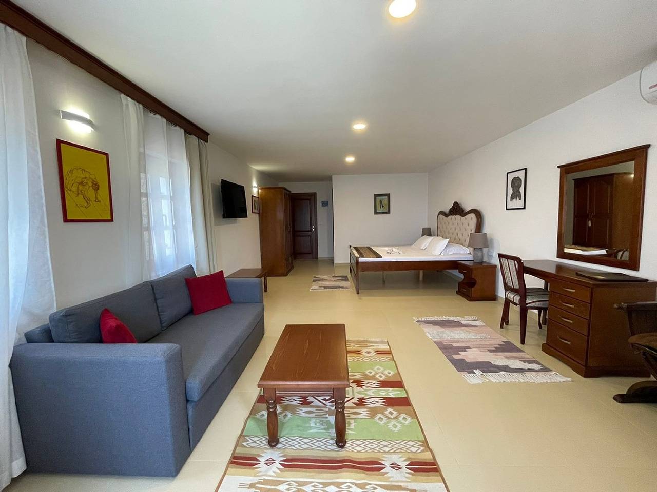King Room with Sea View in Ulcinj, Opština Ulcinj