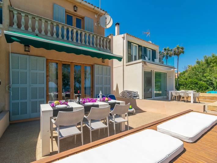 Ferienwohnung für 6 Personen, mit Balkon/Terrasse und Terrasse