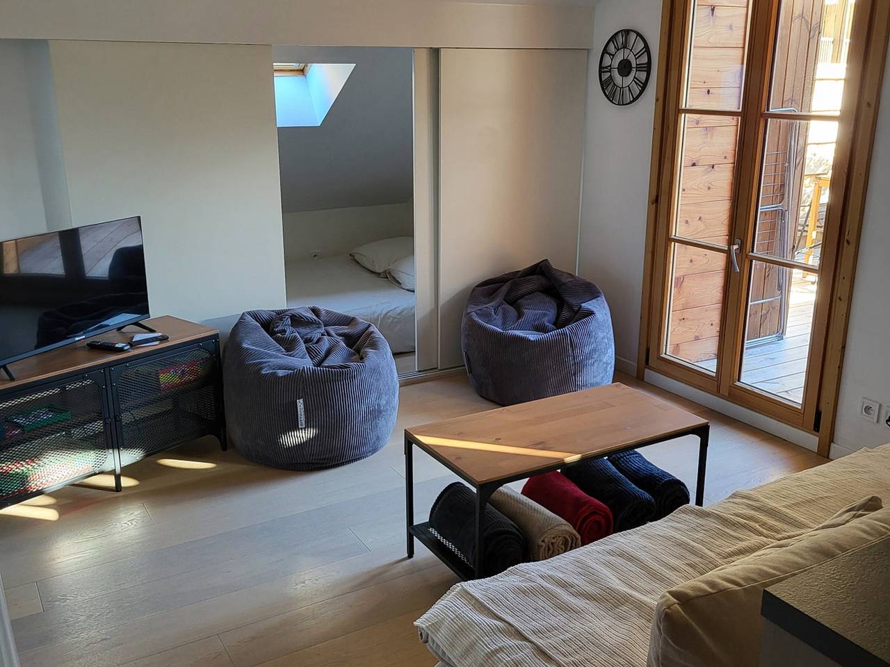 Ganze Wohnung, Duplex Station 5 Pers, Haustiere Erlaubt in Les Carroz, Arâches-la-Frasse