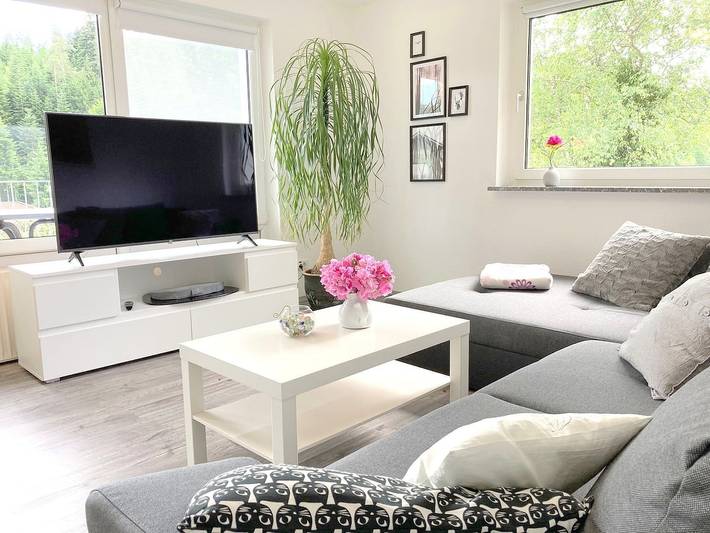 Geheel appartement, Vakantiewoning bij de Hörnle met groot terras, Königsfeld in het Zwarte Woud in Königsfeld im Schwarzwald, Central Black Forest