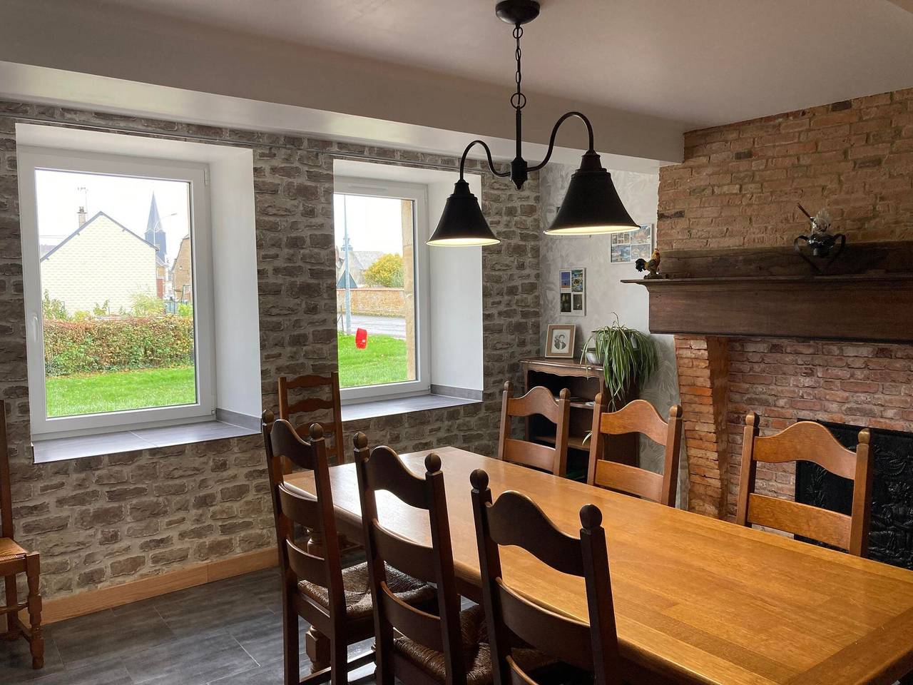 Ferienhaus "Gîte Le Corbeau" mit Privater Terrasse, Privatem Garten und Wlan in Auvillers-les-Forges, Regionaler Naturpark Ardennen