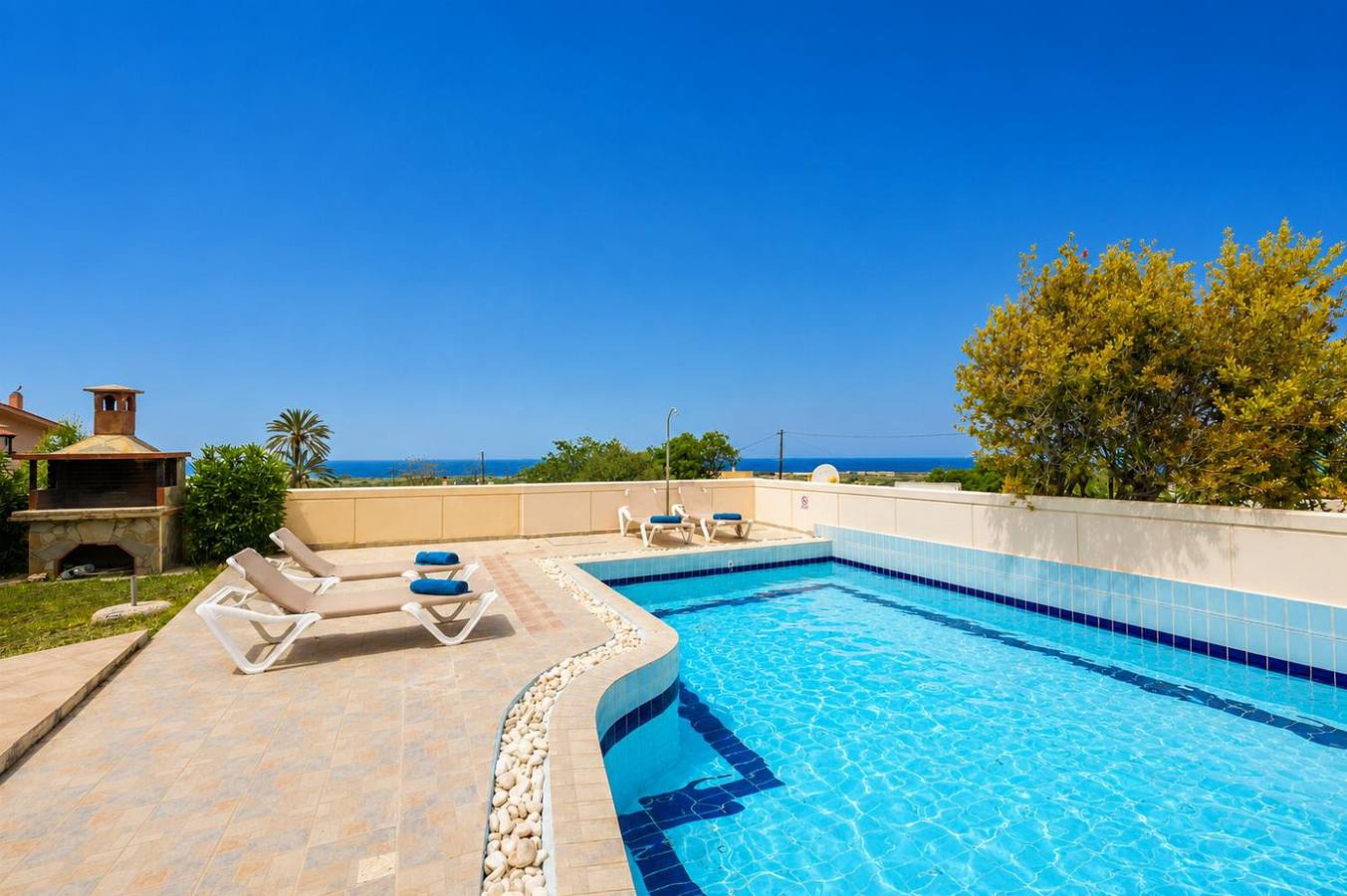 Villa pour 6 personnes avec terrasse in Fanes, Rhodes