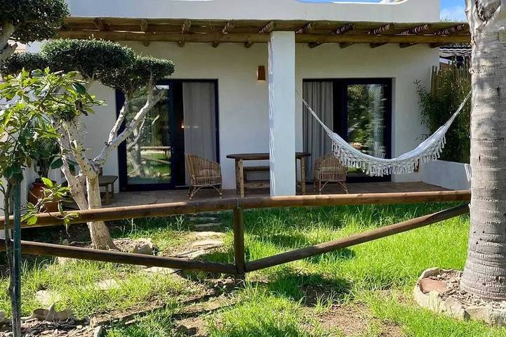 Bungalow para 2 personas, con jardín, Se admiten mascotas en Tarifa