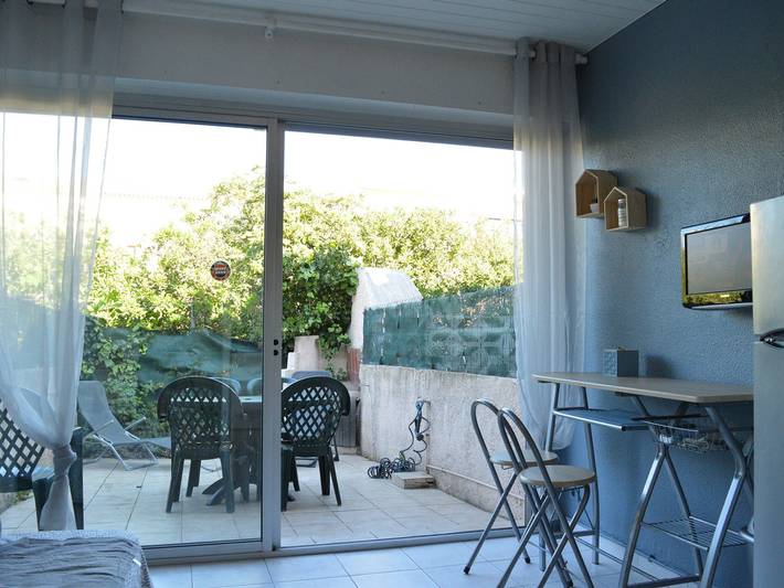 Gîte pour 3 personnes, avec Terrasse dans Plage Saint-Vincent (Agde)