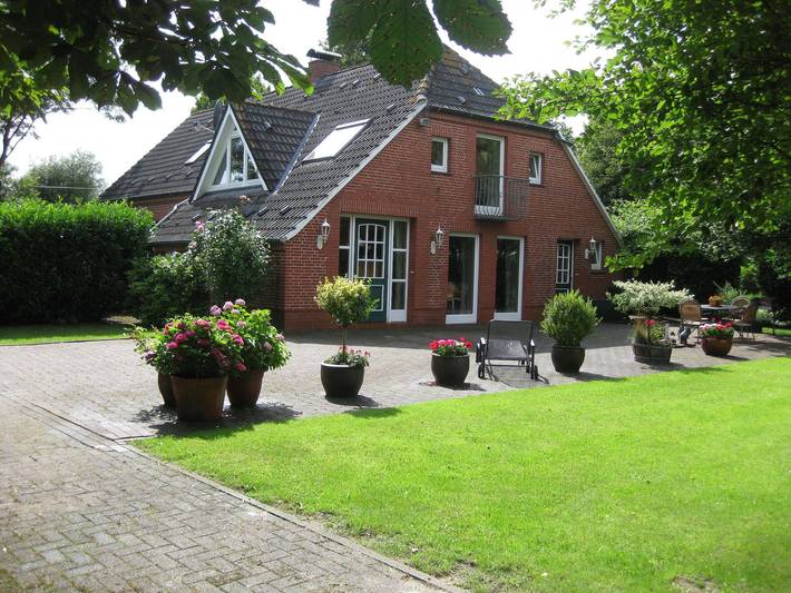 Ganze Ferienwohnung, Ferienwohnung Lüttje Huus an´t Diek 55063 - Ferienwohnung  Lüttje Huus an't Diek in Nortmoor, Landkreis Leer