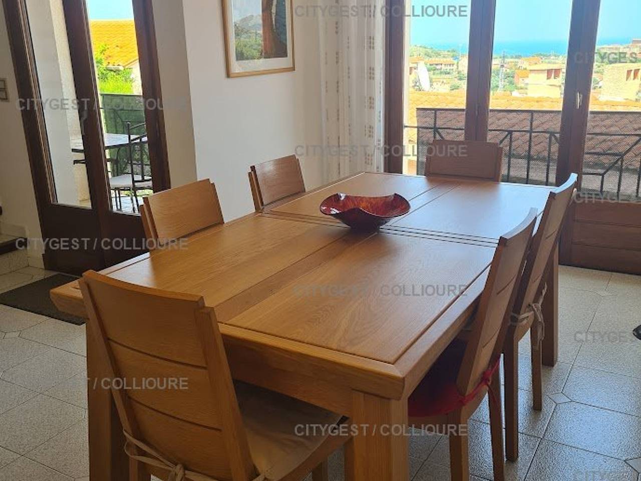 Villa T4 avec climatisation et vue sur mer à Collioure in Côte Vermeille, Collioure