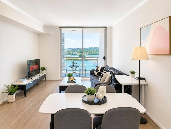 Holiday apartment for 5 people, with lake view and balcony - 1