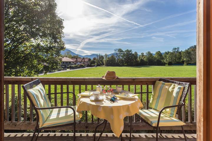 Ferienwohnung für 6 Personen, mit Balkon und Garten sowie Sauna in Lenggries - 3