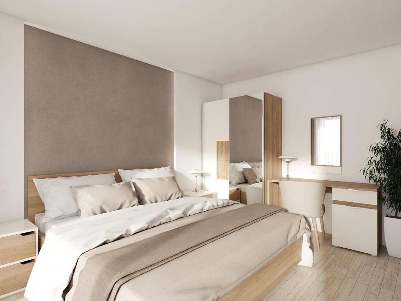 Geheel appartement, Vakantieappartement voor 2 personen met balkon in Kampor, Rab