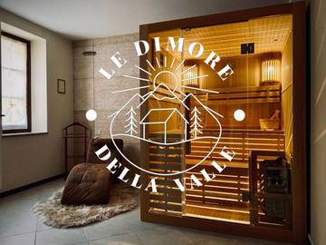 Gîte pour 2 personnes, avec sauna et balcon dans Serina