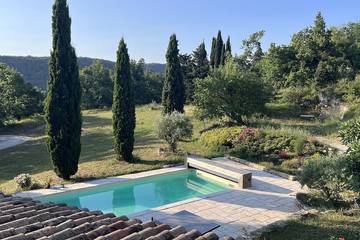 Location de vacances pour 10 personnes, avec jardin et balcon à Grane
