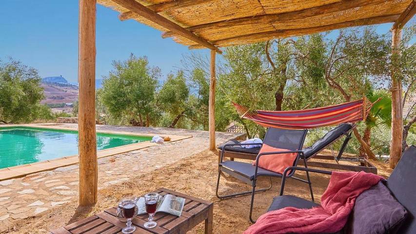 Casa rural para 6 personas, con piscina y jardín en Algodonales - 2