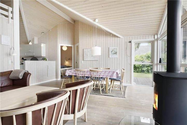 Ferienhaus mit Meerblick für 8 Personen, mit Terrasse auf Seeland - 3