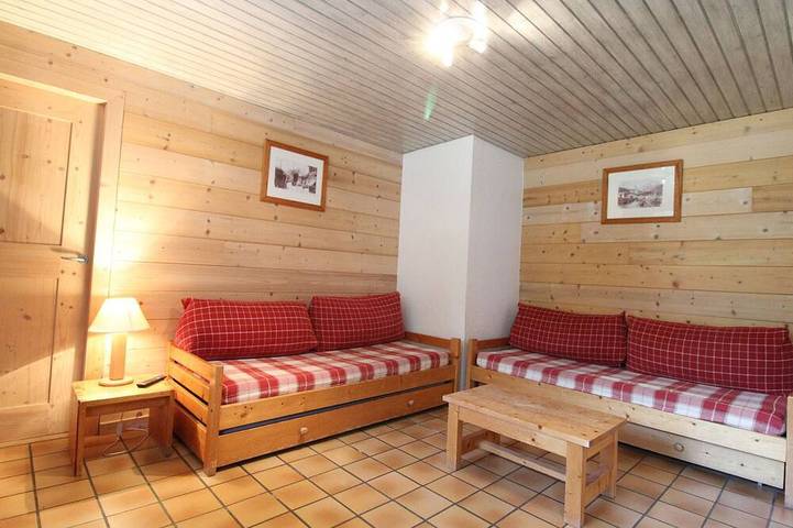 Chalet pour 5 personnes, avec balcon à Lanslevillard