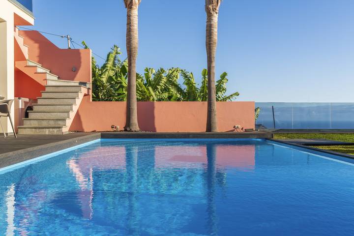 With pool and superb sea view - Villa Candelária in Pináculo, Tabua