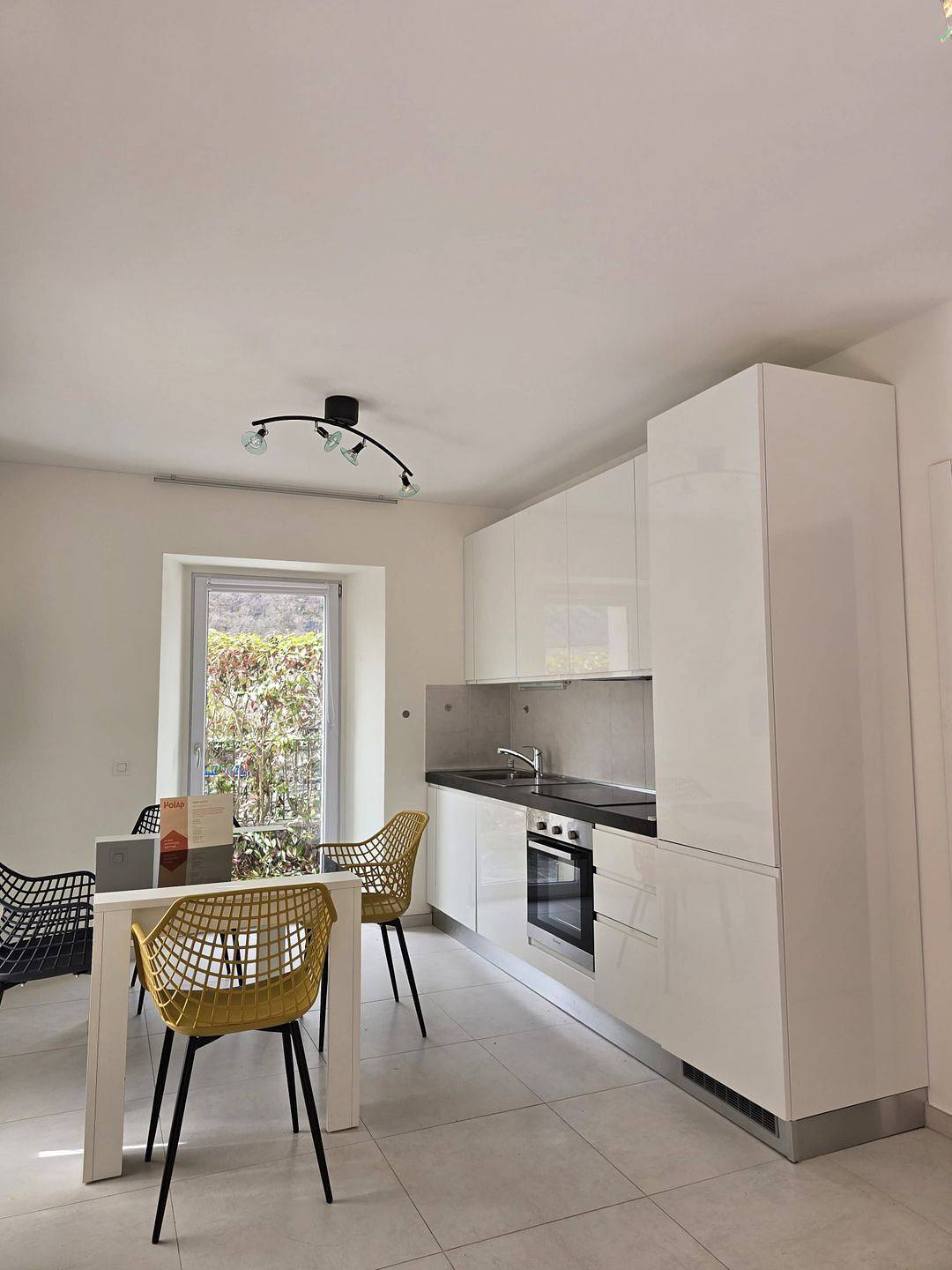 Ganze Wohnung, Ferienwohnung Casa Chiara mit Terrasse und Bergblick, Parterre, 64 m² in S. Carlo (Val Bavona), Cevio