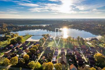 Ferienhaus mit Meerblick für 4 Personen, mit Terrasse und Garten in Ostfriesland