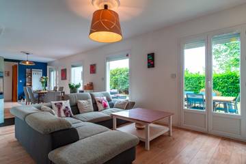 Gîte pour 6 personnes, avec jardin et terrasse à Plumergat
