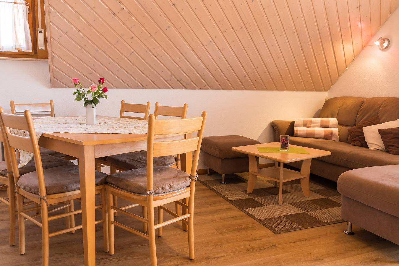 Ganze Wohnung, Ferienwohnung 'Panoramablick' mit Bergblick, Gemeinschaftsterrasse und Wi-Fi in Haslach im Kinzigtal, Kinzigtal