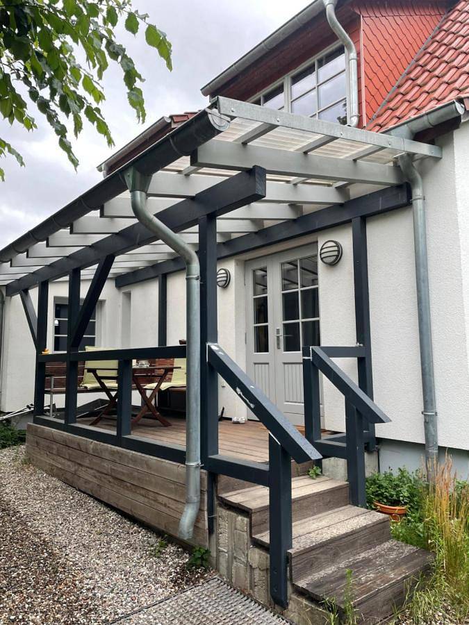 Ferienwohnung für 4 Personen, mit Terrasse und Garten sowie Ausblick in Kloster
