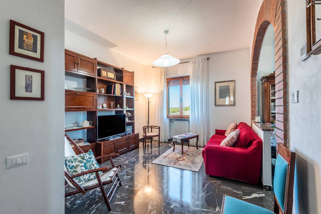 Apartment 'Osea' mit Balkon und Wlan in Monteriggioni, Chianti