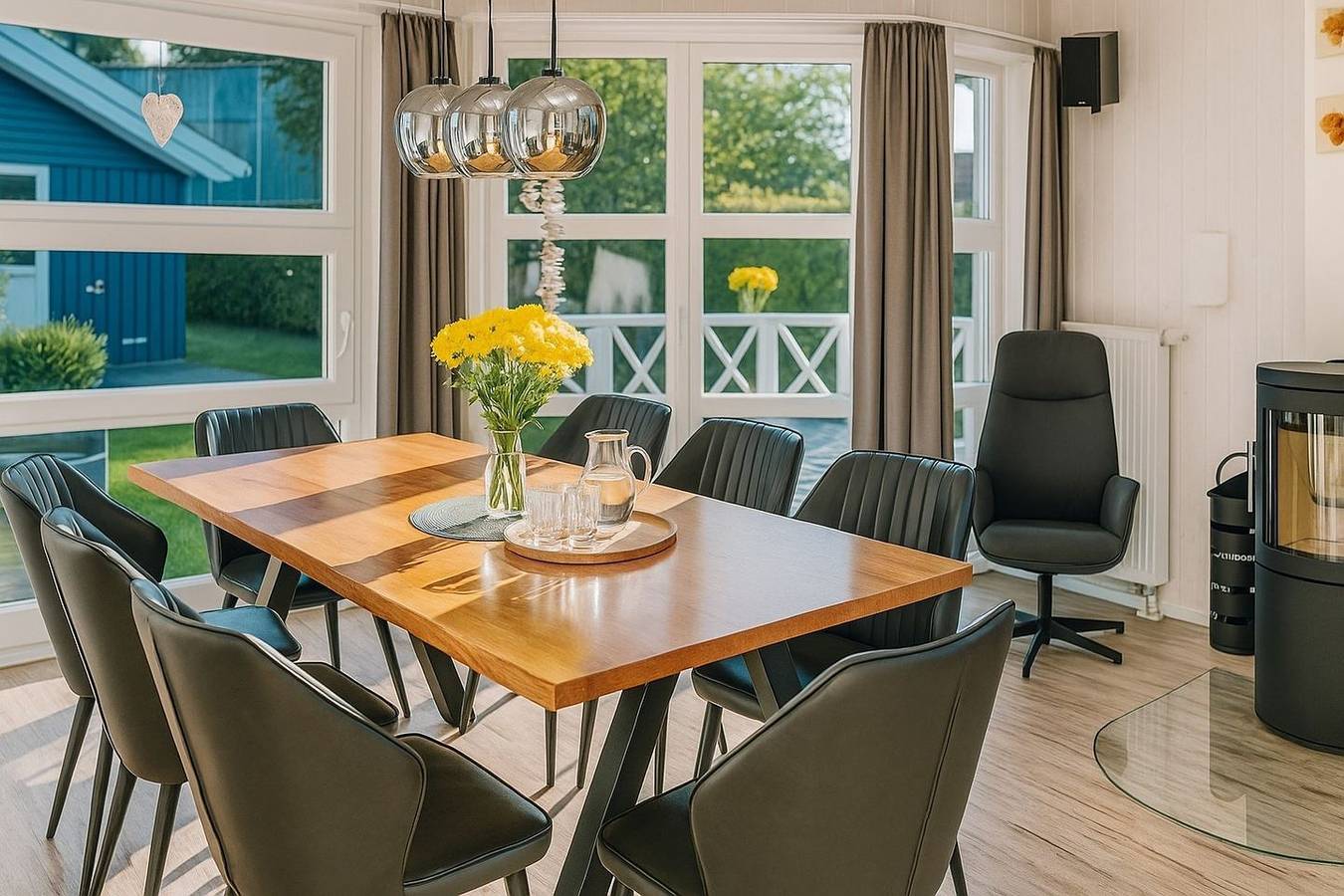 Gemütliches Holzhaus mit maritimem Flair. Nur 200m zum Strand! in Schönhagen, Brodersby