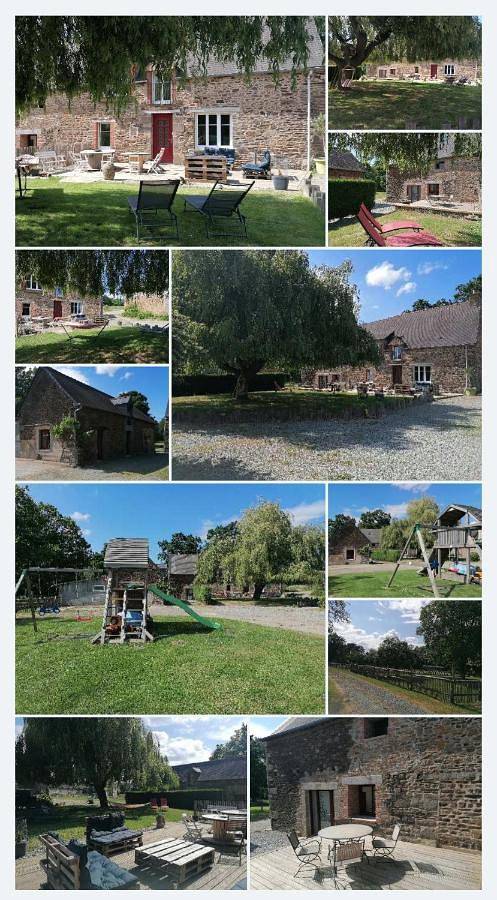 Location de vacances pour 6 personnes, avec vue ainsi que vue sur le lac et jardin, animaux acceptés à Pleugueneuc - 2