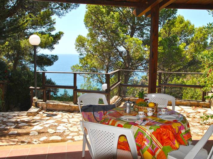 Vakantiehuis voor 4 personen, met terras, met huisdier in Sperlonga