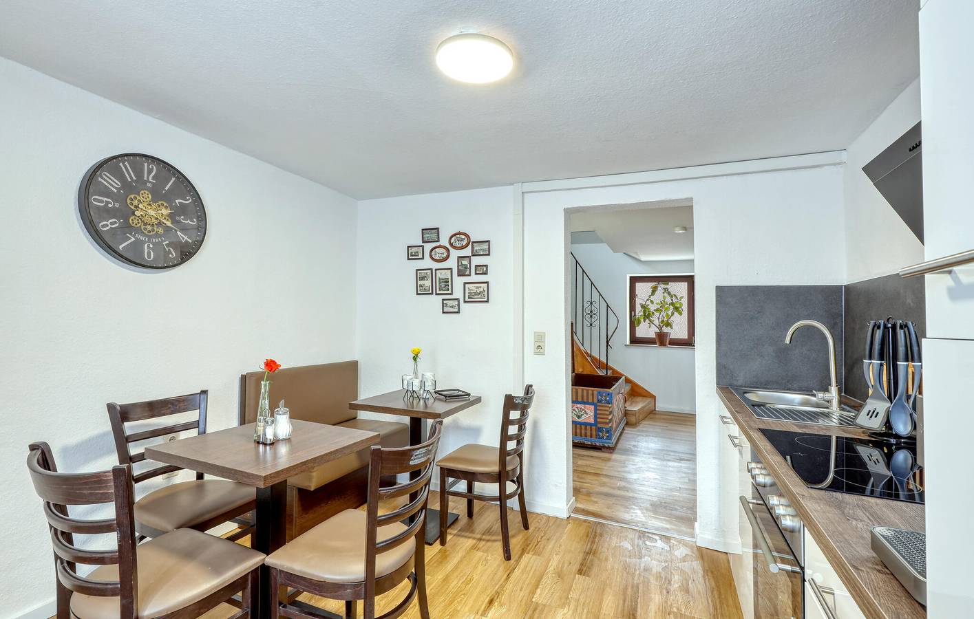 Ganze Ferienwohnung, Gemütliche Wohnung mit Terrasse in der Nähe von Skilift und Stadtzentrum in Bischofsheim an der Rhön, Rhön-Bayern