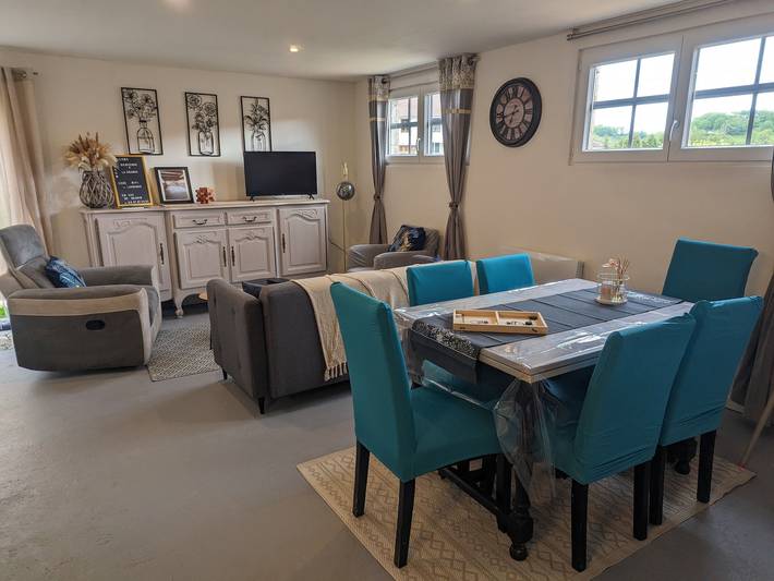 Gîte pour 4 personnes, avec terrasse, animaux acceptés dans Haute-Marne