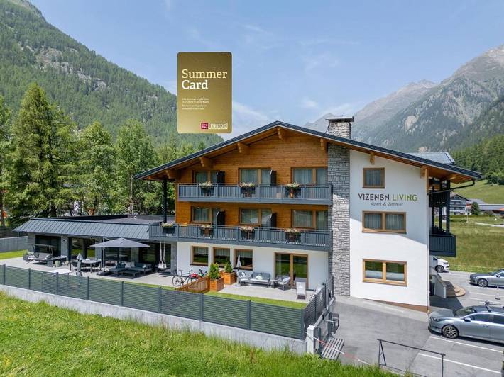 BnB für 5 Personen, mit Ausblick und Garten in Sölden (Österreich)