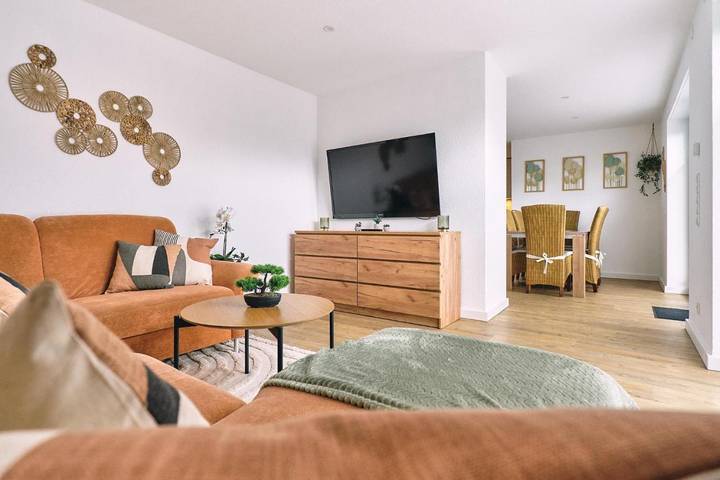 Appartement voor 4 personen, met Terras en Tuin in Haren (Ems)