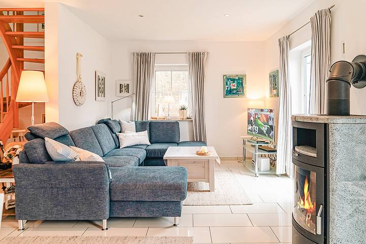 Ferienhaus für 4 Personen, mit Terrasse und Garten sowie Ausblick in Breege - 3