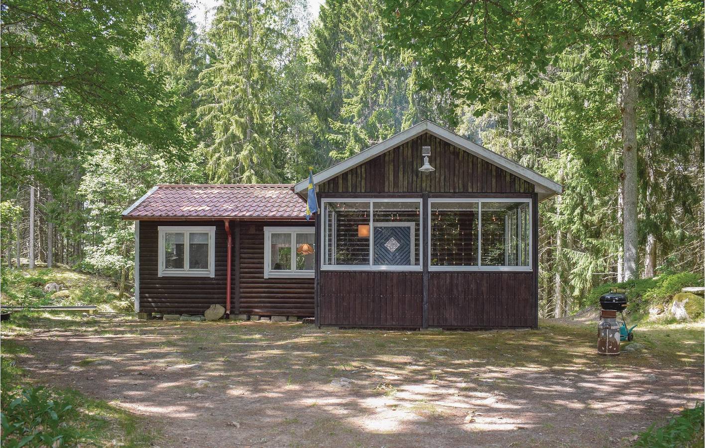 Ferienhaus für 7 Personen mit Seeblick in Kalvshult, Kronoberg