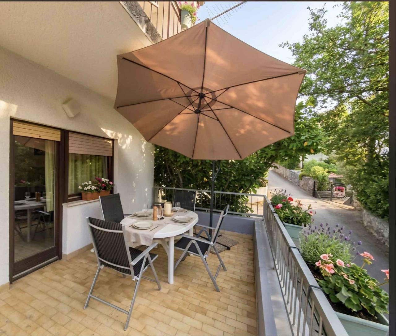 Ganze Ferienwohnung, Ferienwohnung mit Terrasse in Soline, Krk