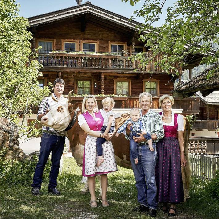 Gîte pour 5 personnes, avec piscine ainsi que jardin et vue à Alpbach - 3
