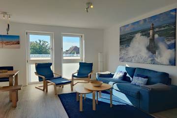 Hütte für 4 Personen, mit Balkon an der Ostsee