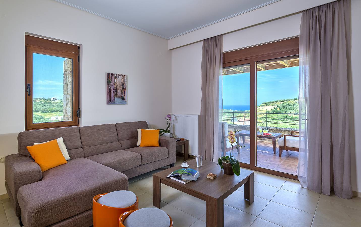 Villa för 7 Personer med balkong in Agia (Chania), Chania region