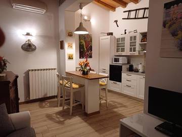 Gîte pour 3 personnes, avec vue ainsi que jardin et piscine à Fiesole