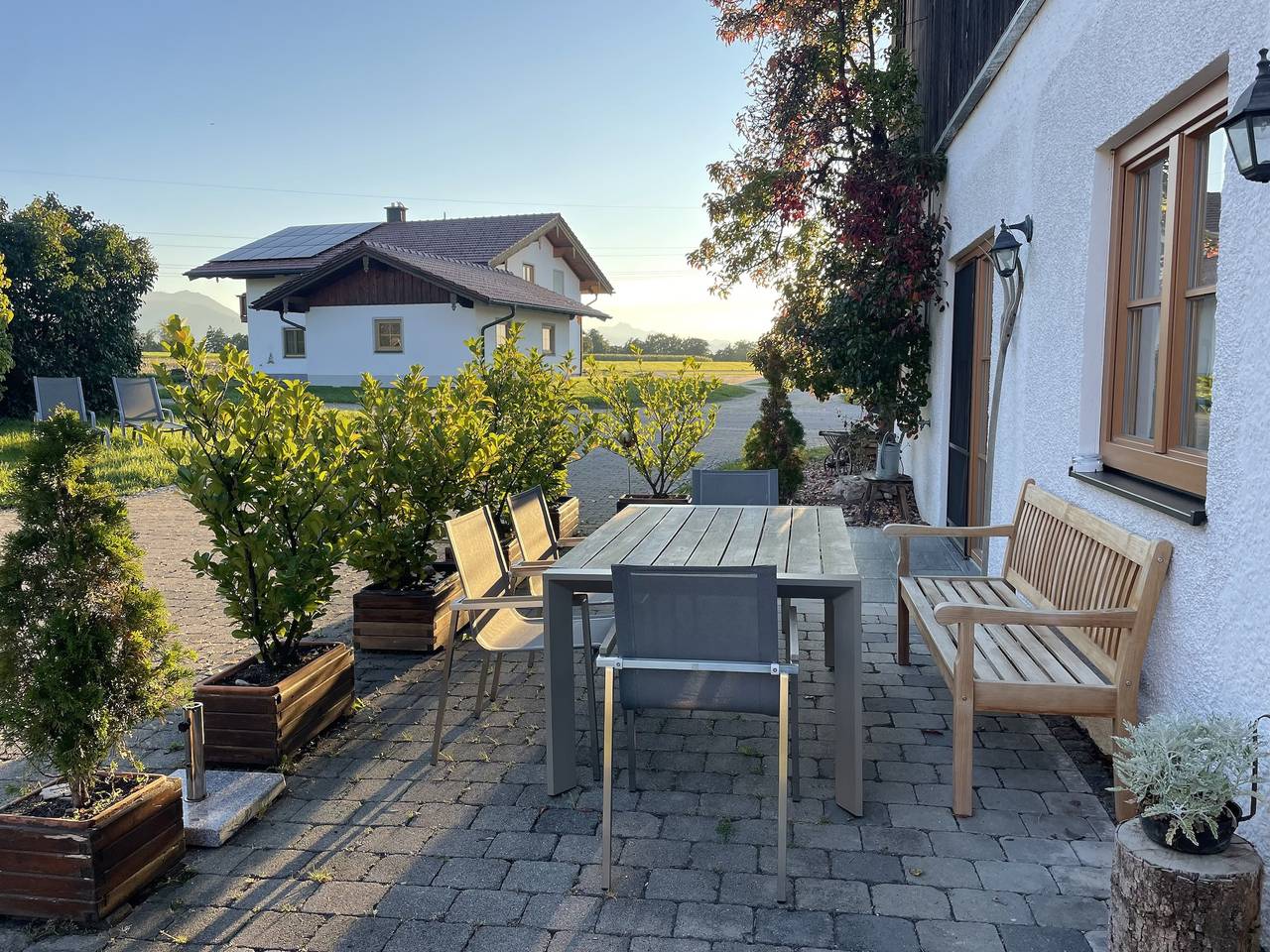 Geheel vakantieappartement, Vakantieappartement voor 4 personen met terras in Traunstein, Chiemsee
