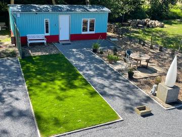 Location de vacances pour 2 personnes, avec vue et terrasse, animaux acceptés à Zuienkerke