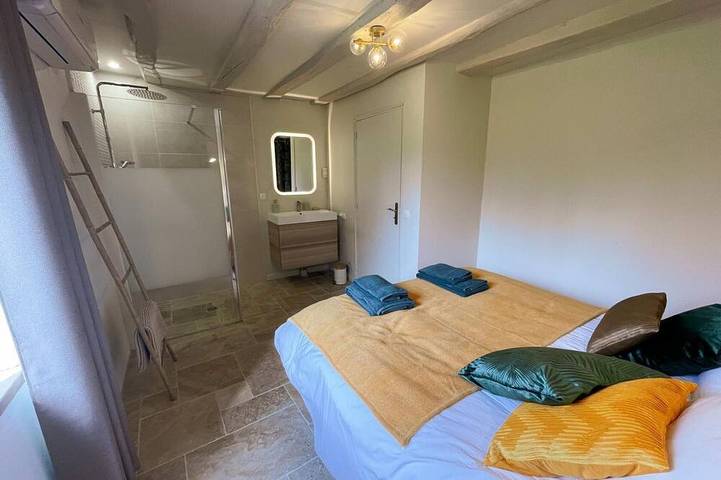 Gîte pour 10 personnes, avec jardin et terrasse à Chédigny - 4