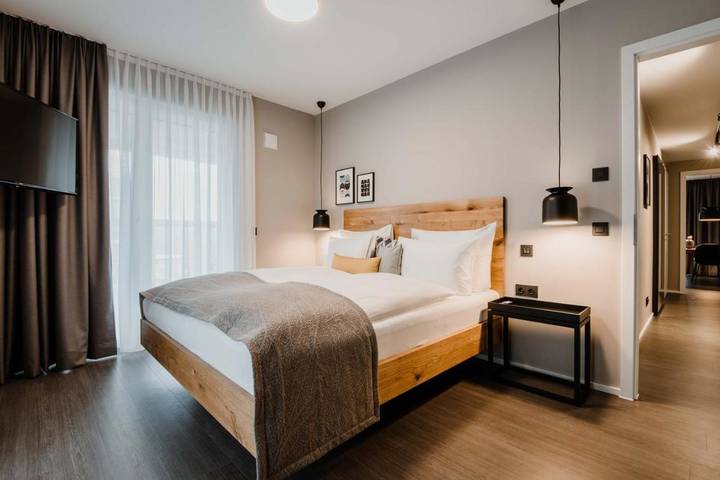 Ferienwohnung für 2 Personen, mit Balkon, mit Haustier in Münchner-umland
