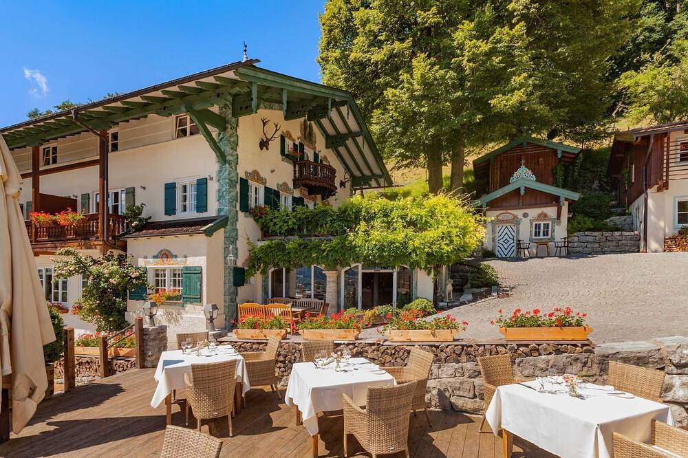 Doppelzimmer mit Balkon - Hotel Leeberghof in Bayerische Alpen