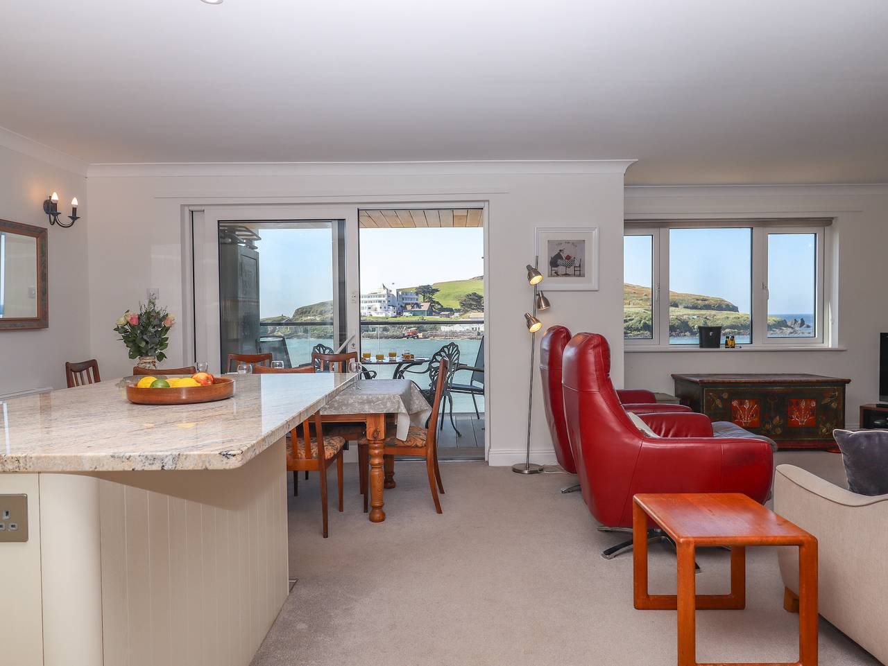 Ganze Wohnung, Ferienwohnung für 4 Personen mit Sauna in Bigbury-on-Sea, Bigbury