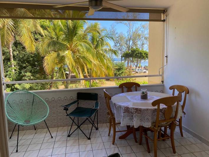 Gîte pour 6 personnes, avec vue et balcon dans Plage de l'Hermitage